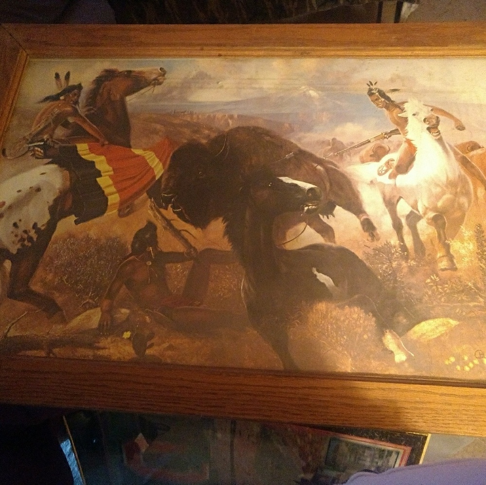 I have a picture of a horse that is signed by the